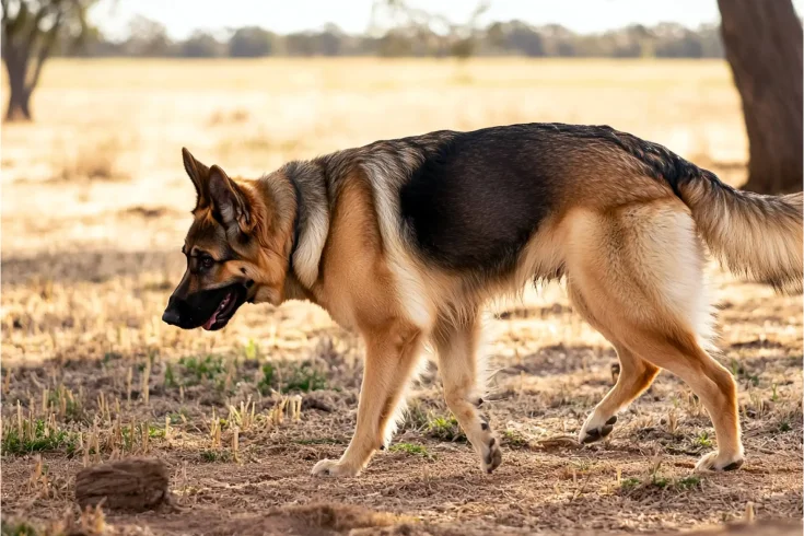 do german shepherds shed